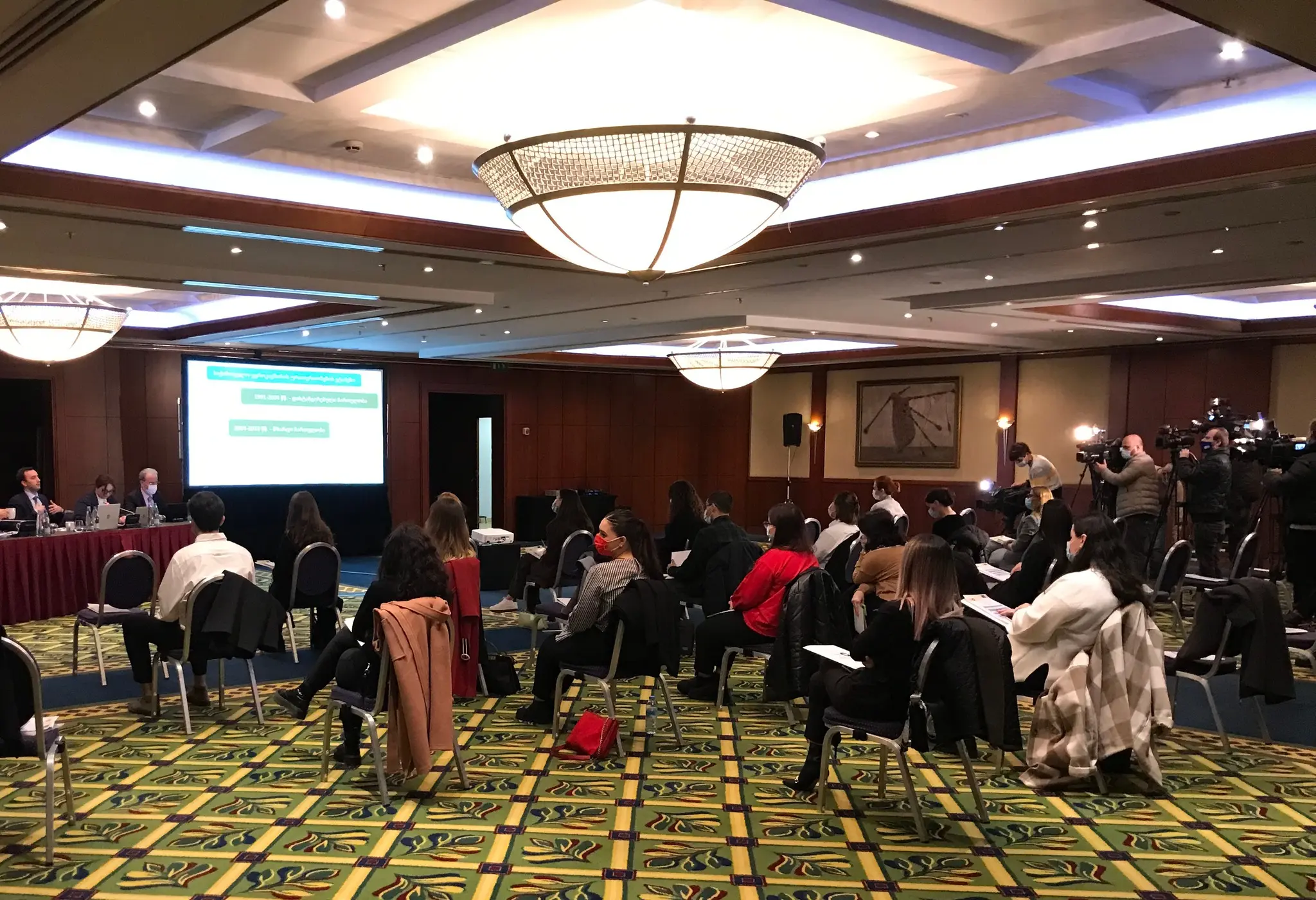 სემინარი ევროკავშირის შესახებ ჟურნალისტებისა და მედიასკოლების სტუდენტე